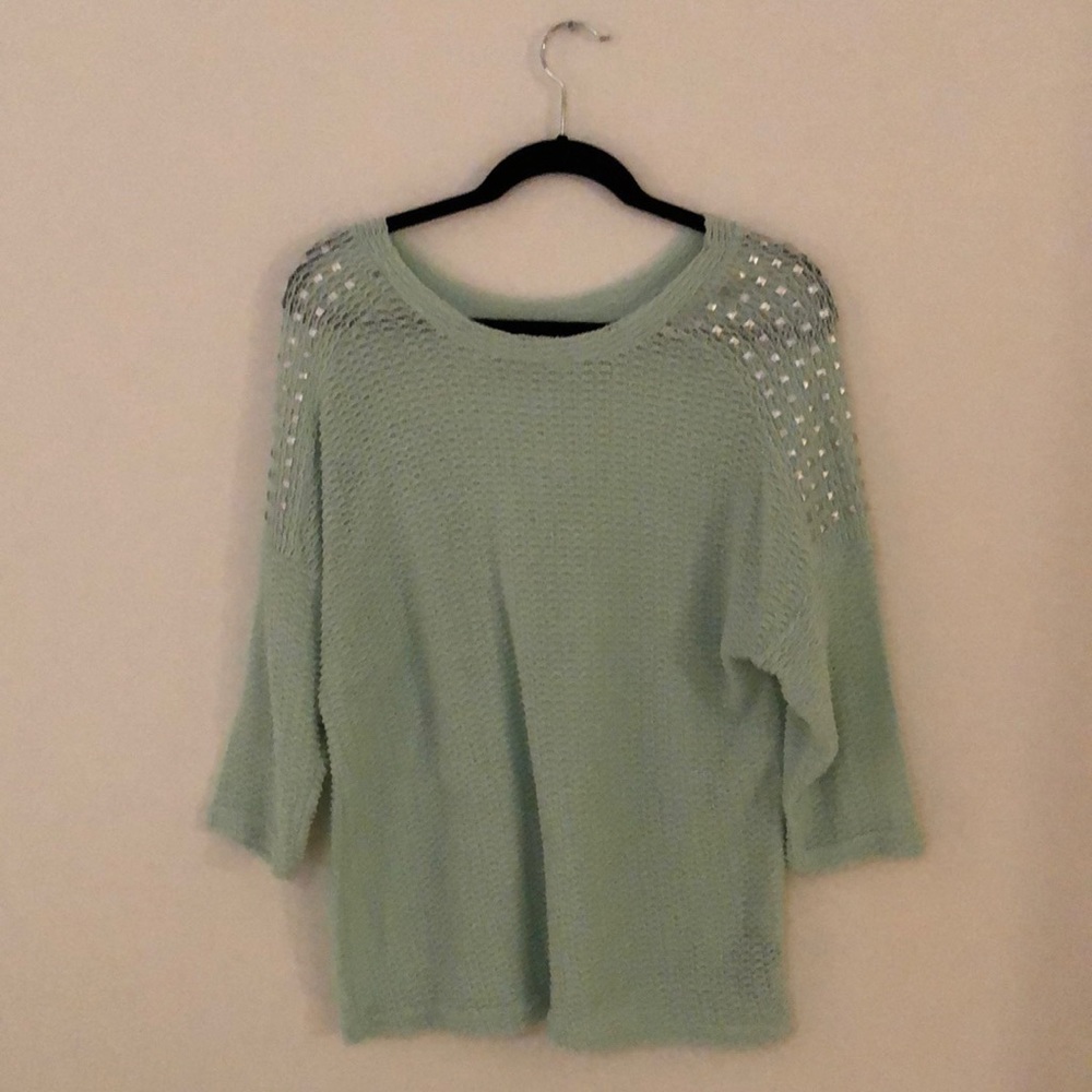 Forever 21 turquoise sweater
